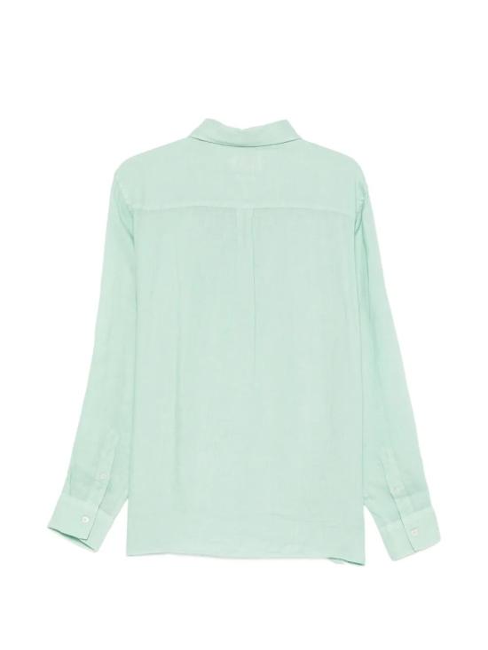 26SS 세인트바쓰 폴로 티셔츠 RPA0001 00265L LINEN 53 SAGE - MC2 SAINT BARTH
