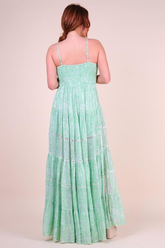 26SS Miss June 롱 원피스 4160 Green - MISS JUNE