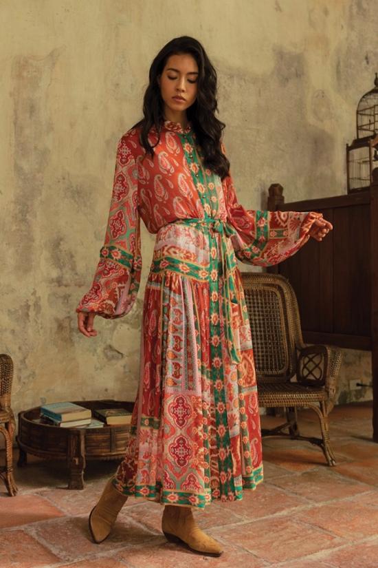 26SS Miss June 롱 원피스 4179 Multicolor - MISS JUNE