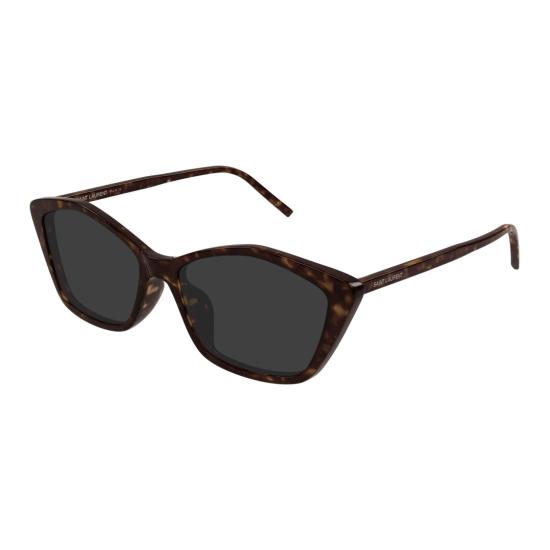 25FW 생로랑 선글라스 SL 775 오버사이즈 캣아이 호피무늬 - SAINT LAURENT
