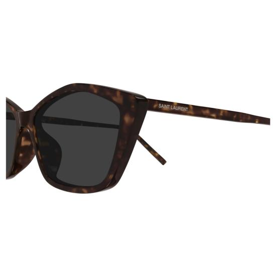 25FW 생로랑 선글라스 SL 775 오버사이즈 캣아이 호피무늬 - SAINT LAURENT