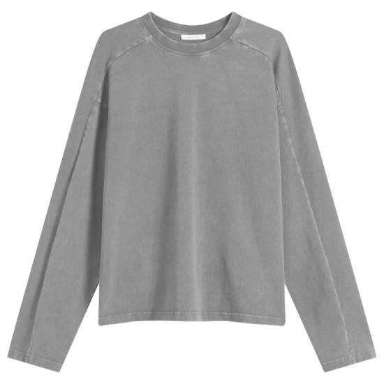 26SS 엔타이어 스튜디오 반팔 티셔츠 ESSS26TT02012 0392 Washed black