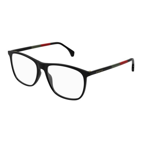 25FW 구찌 안경 Gg0554o 스퀘어 블랙 아세테이트 안경 - GUCCI