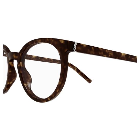 25FW 생로랑 선글라스 SL M147 둥근 호피무늬 - SAINT LAURENT