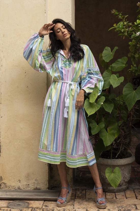 26SS Miss June 미디 원피스 4173 Multicolor - MISS JUNE