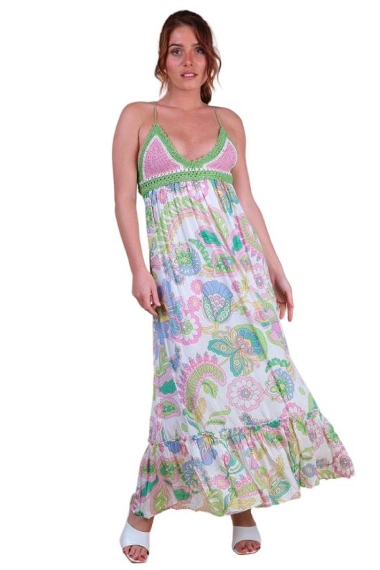 26SS Miss June 롱 원피스 4193 Multicolor