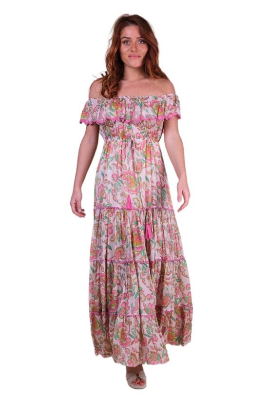 26SS Miss June 롱 원피스 4182 Multicolor