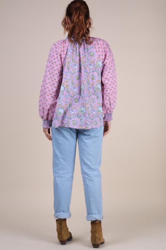 26SS Miss June 블라우스 4098 Blue - MISS JUNE