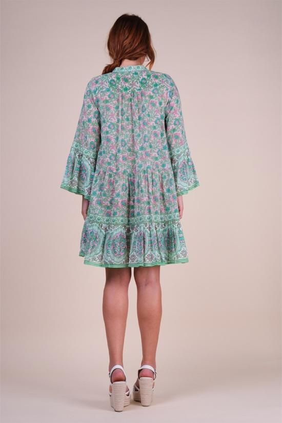 26SS Miss June 미디 원피스 4087 Green - MISS JUNE