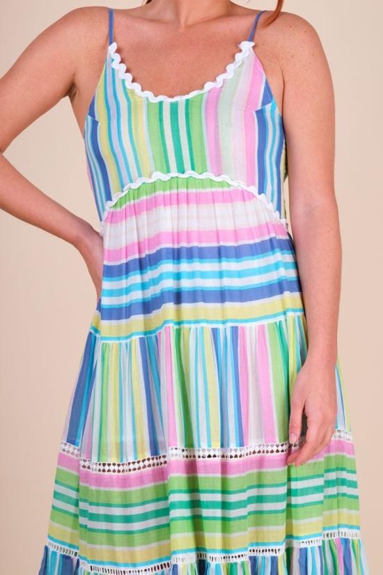 26SS Miss June 롱 원피스 4163 Multicolor - MISS JUNE