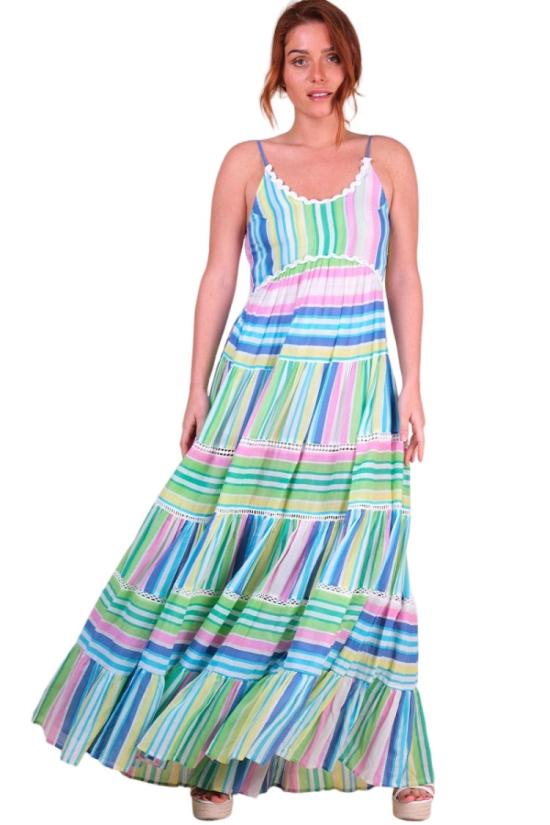 26SS Miss June 롱 원피스 4163 Multicolor