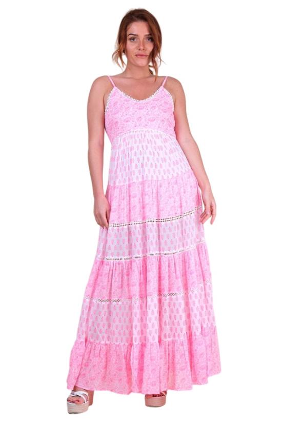 26SS Miss June 롱 원피스 4135 Pink