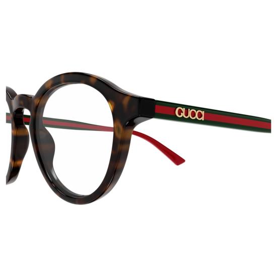 25FW 구찌 안경 Gg1871o 원형 호피무늬 안경 - GUCCI