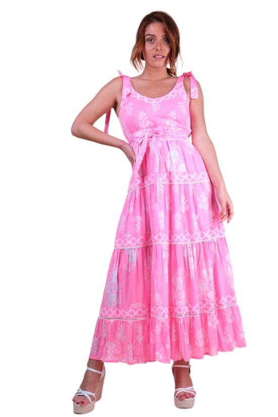 26SS Miss June 롱 원피스 4081 Pink