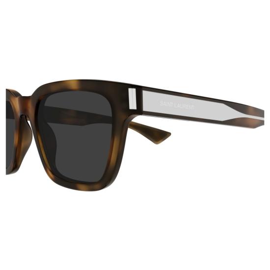 25FW 생로랑 선글라스 SL 790 볼드 직사각형 호피무늬 - SAINT LAURENT