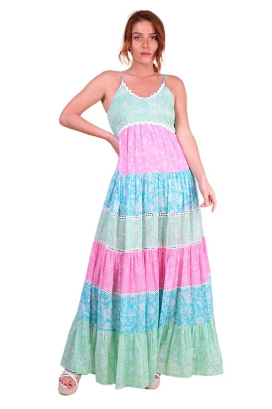 26SS Miss June 롱 원피스 4161 Multicolor
