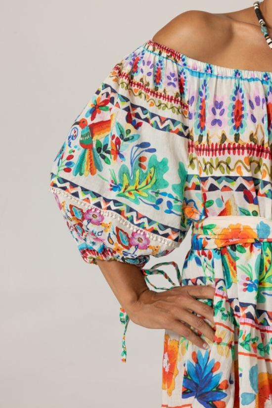 26SS Miss June 미디 원피스 5050 Multicolor - MISS JUNE