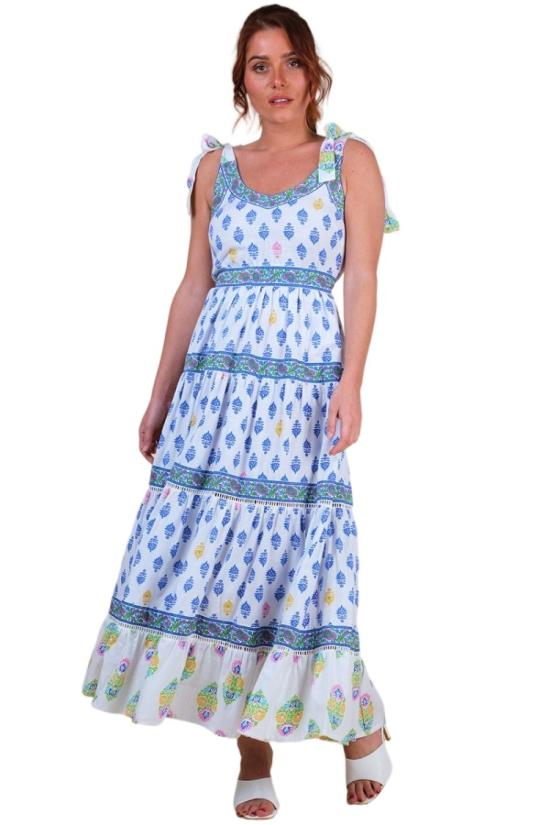 26SS Miss June 롱 원피스 4131 Blue