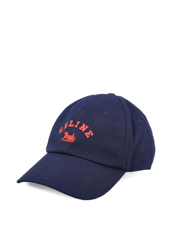 26SS 셀린느 볼캡 AA0IA2U74 01RV CREAM NAVY DOM - CELINE