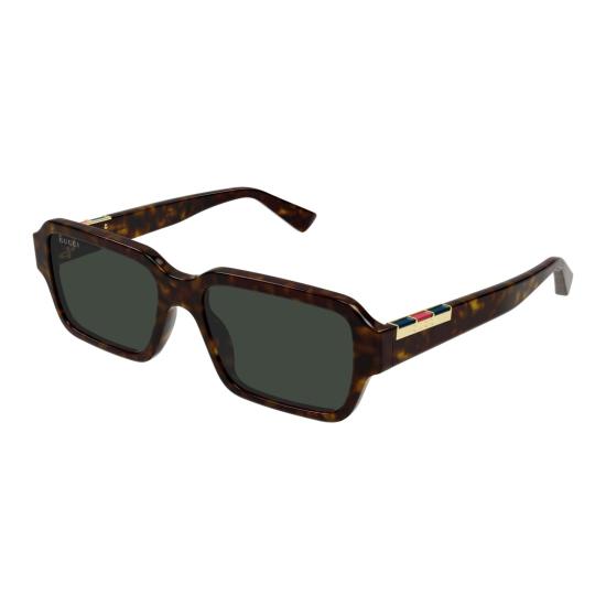 25FW 구찌 선글라스 Gg1887s 직사각형 프레임 호피무늬 - GUCCI