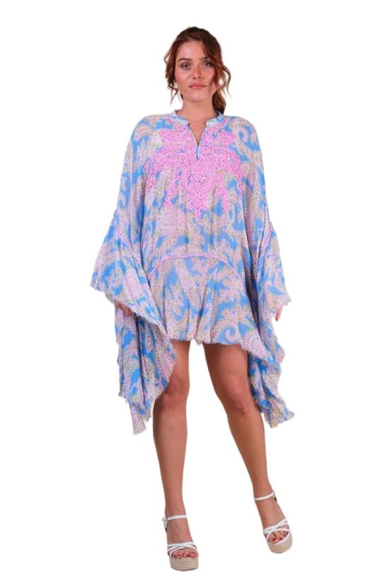 26SS Miss June 롱 원피스 4085 Blue