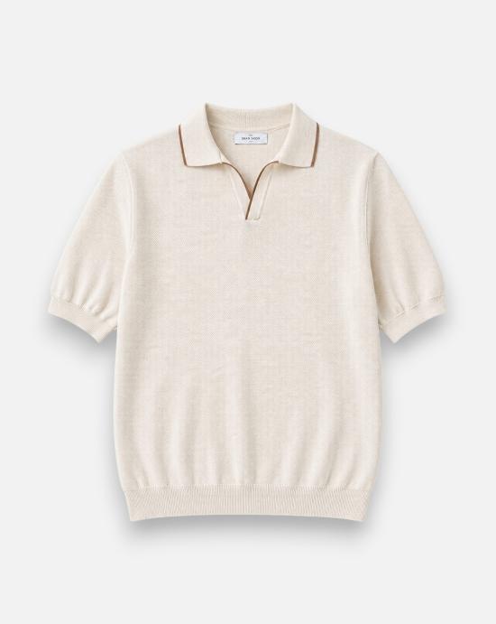 26SS 그랑싸쏘 폴로 티셔츠 57157 20642006 Beige
