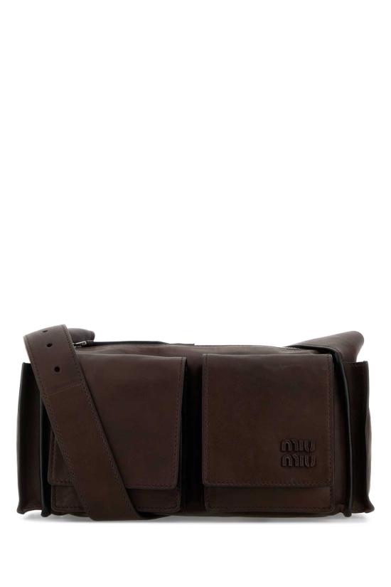 26SS 미우미우 토트백 5BC205VPOO2G7Q F0038 Brown