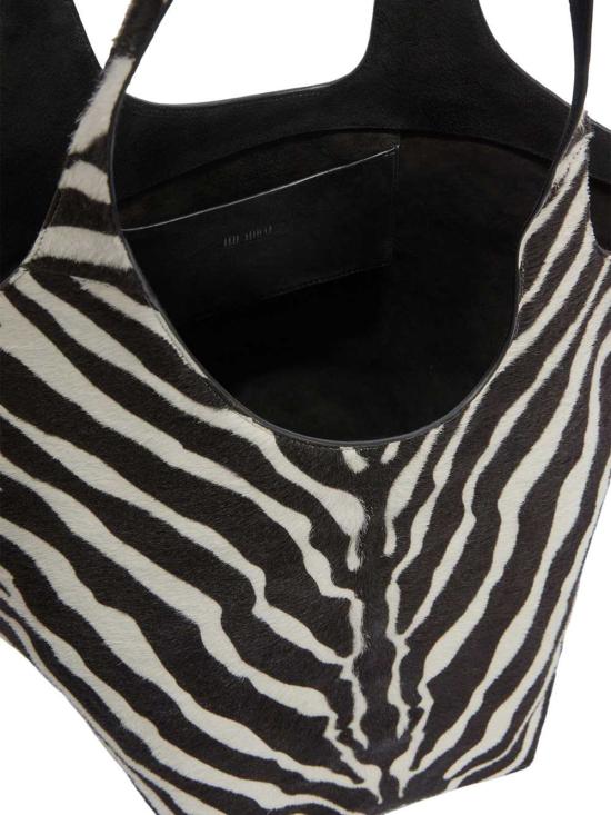 26SS 디 아티코 숄더백 260WAH00066LBT156PR 020 WHITE BLACK - THE ATTICO