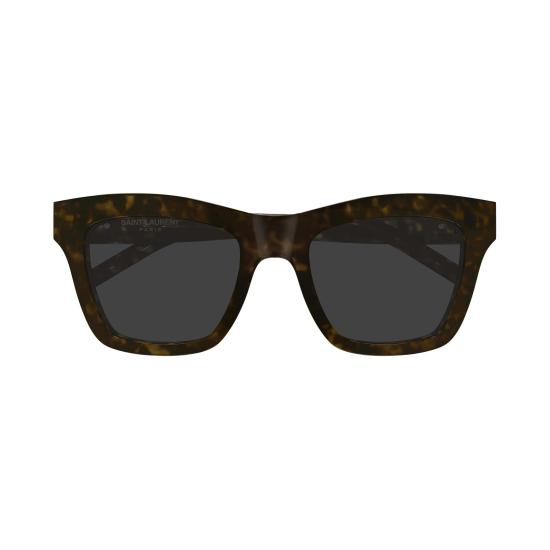 26SS 생로랑 선글라스 SL M156 002 HAVANA HAVANA GREY - SAINT LAURENT