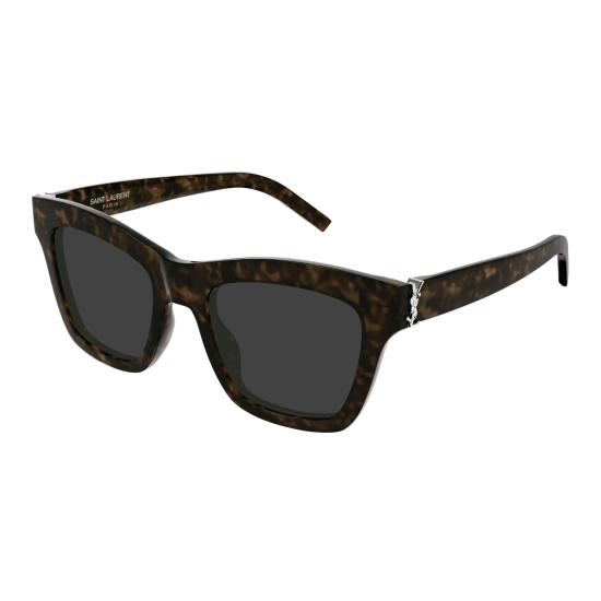 26SS 생로랑 선글라스 SL M156 002 HAVANA HAVANA GREY - SAINT LAURENT