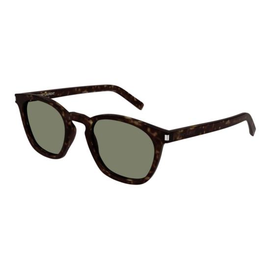26SS 생로랑 선글라스 SL 28 049 HAVANA HAVANA GREEN - SAINT LAURENT