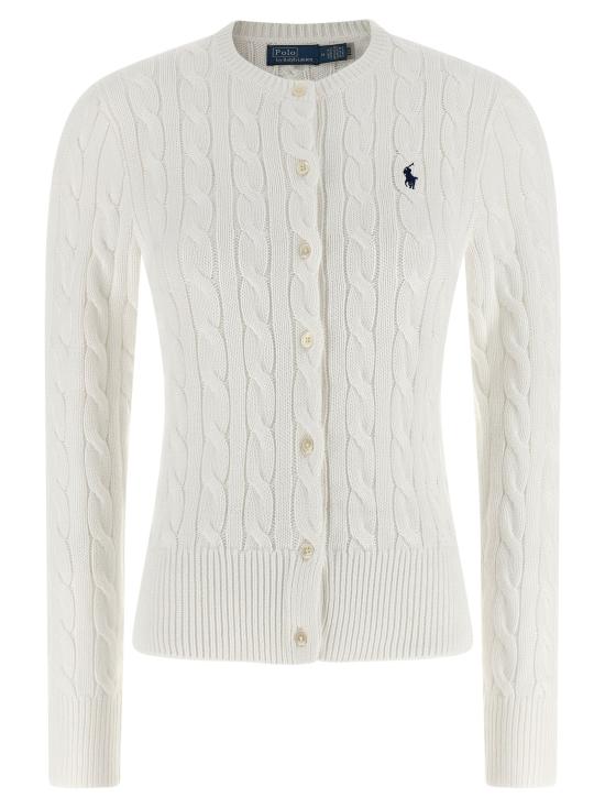 26SS 폴로 랄프로렌 폴로 자수 케이블 니트 가디건 211971868007