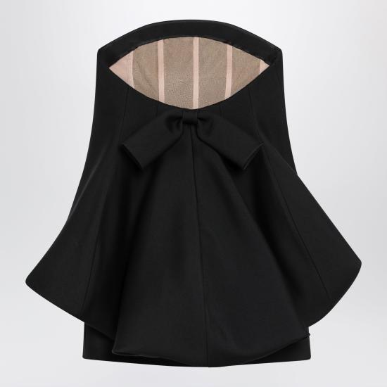 26SS 발렌시아가 미디 원피스 872115TUQ03 1000 BLACK - BALENCIAGA