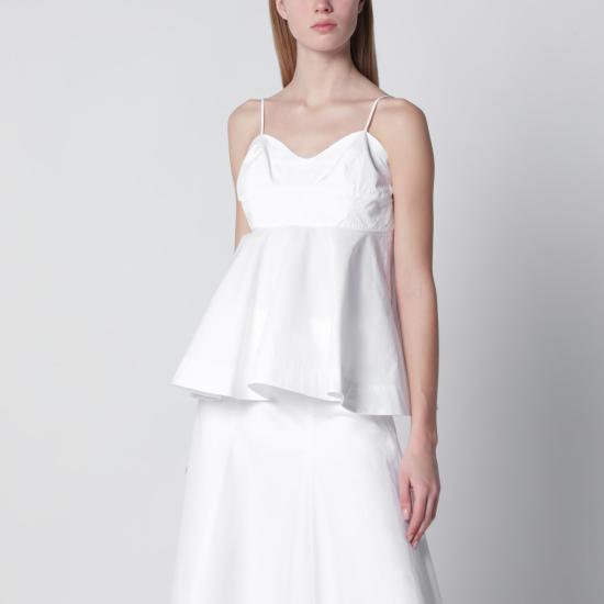26SS 로에 반팔 티셔츠 41920126CO 100 WHITE