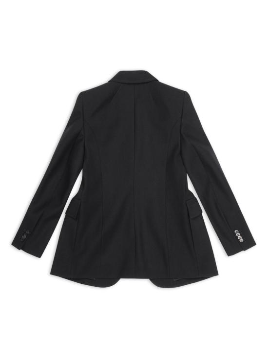 26SS 발렌시아가 아워글래스 자켓 571278TYI20 1000 BLACK - BALENCIAGA