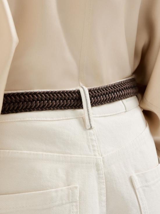 26SS 브루넬로 쿠치넬리 스트레이트 팬츠 M0H81P4075CO C8739 WHITE - BRUNELLO CUCINELLI