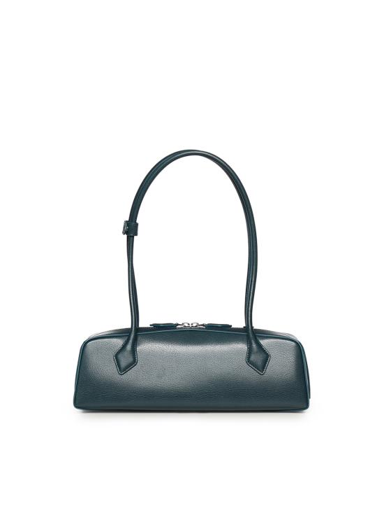 26SS 알라이아 르 테켈 미디움 레더 숄더백 AA1S06033CA212 A53 BLEU PAON - ALAIA