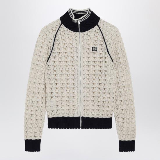 26SS 미우미우 스웨터 MMF01IOOO1847 F0018 Beige