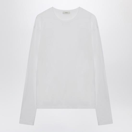 25FW 토템 긴팔 티셔츠 253WRT0588FB0419 047 White
