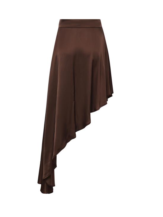 26SS 나인 미니츠 롱 스커트 26SSNGN 0001 CIOCCOLATO CHOCOLATE - NINEMINUTES