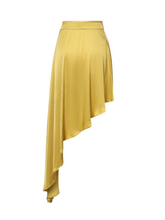 26SS 나인 미니츠 롱 스커트 26SSNGN 0001 OLIO Oil - NINEMINUTES