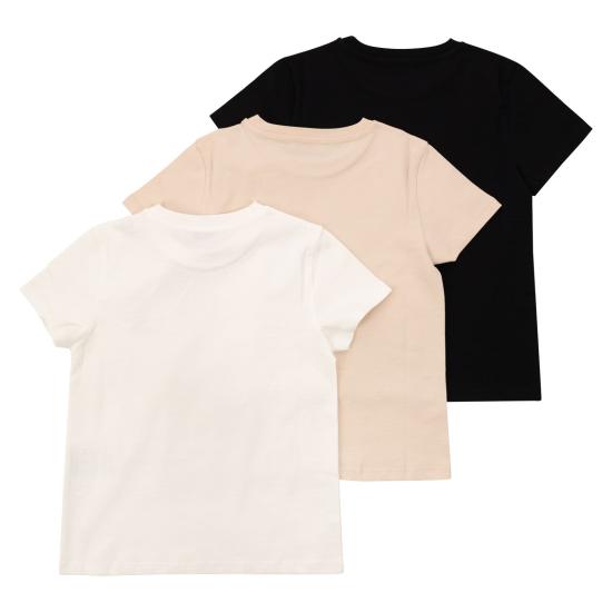  [키즈] 몽클레어 티셔츠 L19548C00034 WHITE PINK BLACK - MONCLER