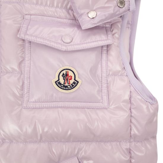 26SS [키즈] 몽클레어 베스트 L19541A00041 LILAC - MONCLER