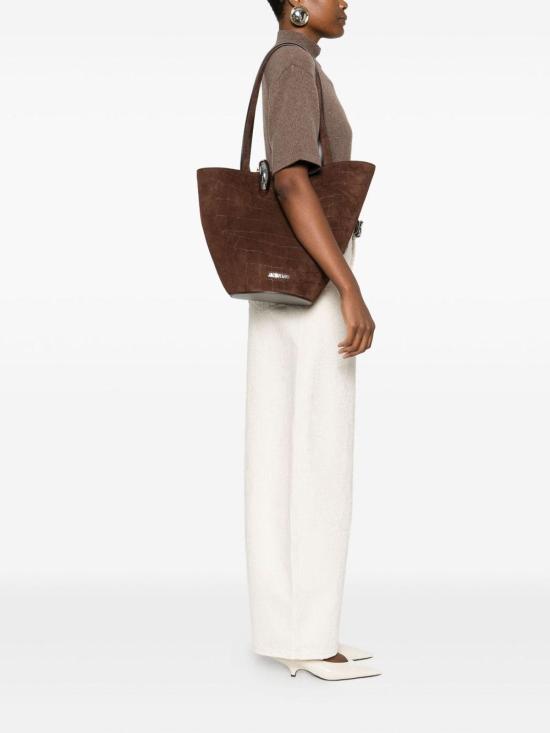 25FW 자크뮈스 밤볼라 토트백 BAW00412AC07A09880 Brown - JACQUEMUS