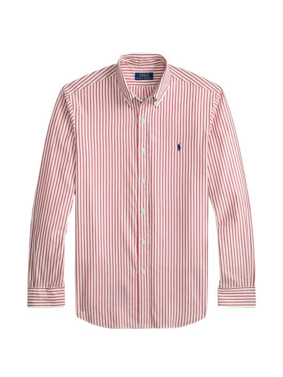 26SS 폴로 랄프로렌 셔츠 710B15595 002 3249H WHITE BRISTOL RED
