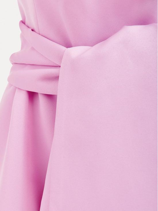 26SS 에센셜앤트워프 롱 원피스 Abito a Portafoglio con Corpetto Rosa - ESSENTIEL ANTWERP