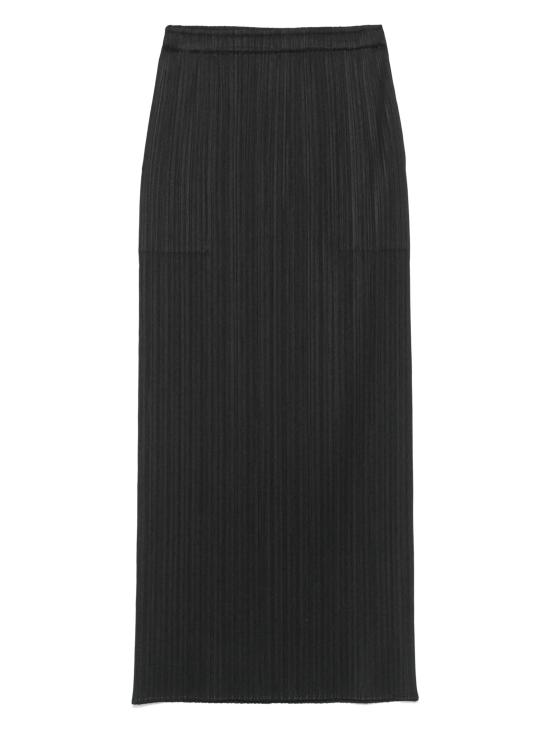 26SS 플리츠플리즈 미디 스커트 PP66JG112 15 Black