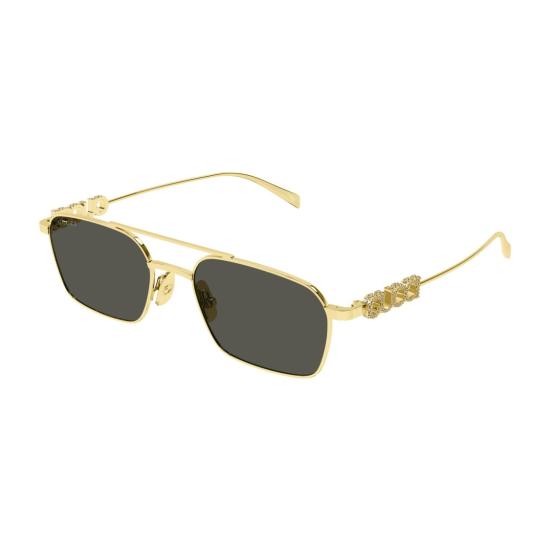 25FW 구찌 선글라스 Gg1804s 직사각형 골드 메탈 - GUCCI
