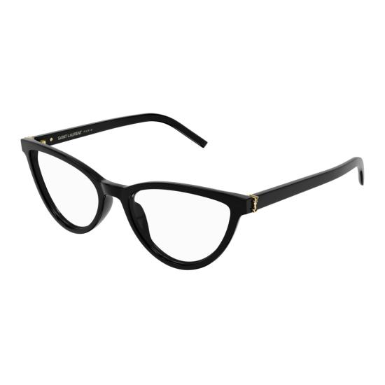 25FW 생로랑 선글라스 SL M138 유광 블랙 캣아이 - SAINT LAURENT