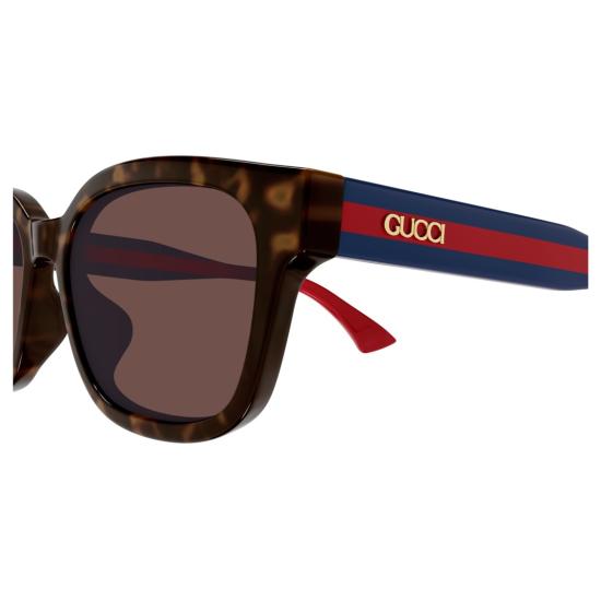 25FW 구찌 선글라스 Gg1872sk 직사각형 호피무늬 - GUCCI